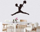 Acclamation de joie Fille Silhouette